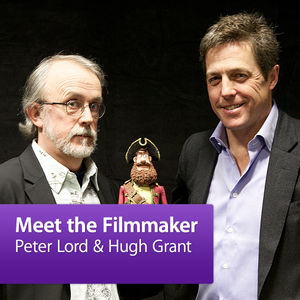 Two-time Academy Award® nominee Peter Lord and actor Hugh Grant discuss their new film at the Apple Store Regent Street in London.