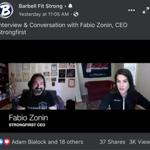 Interview & Conversation with Fabio Zonin, CEO Strongfirst 