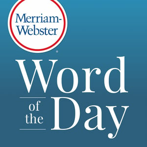 Merriam-Webster's Word of the Day for April 24, 2024 is: burgeon  \BER-jun\ verb  
To burgeon is to grow or develop quickly—in other words to [flourish](https://www.merriam-webster.com/dictionary/flourish), [blossom](https://www.merriam-webster.com/dictionary/blossom) or [sprout](https://www.merriam-webster.com/dictionary/sprout).

// The trout population in the stream has burgeoned since the town implemented its laws against [overfishing](https://www.merriam-webster.com/dictionary/overfishing).

[See the entry >](https://www.merriam-webster.com/dictionary/burgeon)  
  
Examples:
  
"From the quaint charm of its historic downtown to the dynamic energy of its burgeoning Arts District, Gilbert [Arizona] offers something for everyone." — Lux Butler, The Arizona Republic, 7 Mar. 2024  
  
Did you know?  
   
Burgeon arrived in Middle English as burjonen, a borrowing from the Anglo-French verb burjuner, meaning "to bud or sprout." Burgeon is often used figuratively, as when writer [Ta-Nehisi Coates](https://www.britannica.com/biography/Ta-Nehisi-Coates) used it in his 2008 memoir The Beautiful Struggle: "… I was in the burgeoning class of kids whose families made too much for financial aid but not enough to make tuition payments anything less than a war." Usage commentators have objected to the use of burgeon to mean "to flourish" or "to grow rapidly," insisting that any figurative use should stay true to the word's earliest literal meaning and distinguish budding or sprouting from subsequent growing. But the sense of burgeon that indicates growing or expanding and prospering (as in "the burgeoning music scene" or "the burgeoning international market") has been in established use for decades and is, in fact, the most common use of burgeon today.  