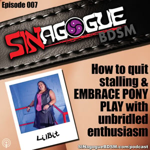 How to quit stalling and EMBRACE PONY PLAY with unbridled enthusiasm