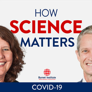 <description>&lt;p&gt;&lt;strong&gt;Episode 7: Modelling COVID-19: Can we predict the future? &amp;nbsp;&amp;nbsp;&amp;nbsp;&lt;/strong&gt;&lt;/p&gt;
&lt;p&gt;In an island-continent like Australia, with a population of almost 26 million, how is the coronavirus likely to spread? And how can transmission be halted? In this episode, you&amp;rsquo;ll meet Burnet Institute&amp;rsquo;s Deputy Director, Professor Margaret Hellard and Dr Nick Scott, the Head of Modelling. They are part of the team behind the Victorian adaptation of the COVASIM Epidemic model, which was first developed by the Institute for Disease Modelling in the USA. Hear how modelling helps prepare our health system and governments for the likelihood of the virus spreading in the future and the risks around that. It&amp;rsquo;s what informs intervention strategies like international air travel, lockdowns, social distancing, density limits on caf&amp;eacute;s and restaurants, and homeschooling.&amp;nbsp;&lt;/p&gt;
&lt;p&gt;&amp;nbsp;&lt;/p&gt;
&lt;p&gt;Get the transcript &lt;a href="https://burnet.edu.au/covid-19/125"&gt;here&lt;/a&gt;.&lt;/p&gt;
&lt;p&gt;&amp;nbsp;&lt;/p&gt;
&lt;p&gt;&lt;strong&gt;Credits: &lt;/strong&gt;Hosted by journalist Tracy Parish and Professor Brendan Crabb, a microbiologist, malaria researcher, and one of the best minds in infectious diseases and global health today.&lt;/p&gt;
&lt;p&gt;Produced by &lt;a href="https://writtenandrecorded.com/"&gt;Written &amp;amp; Recorded&lt;/a&gt;&lt;/p&gt;
&lt;p&gt;Executive Producers: Serpil Senelmis &amp;amp; James Brandis&lt;/p&gt;
&lt;p&gt;Sound Design/Engineering: James Brandis&lt;/p&gt;
&lt;p&gt;Production Assistance: Nick Dalziel, Burnet Institute&amp;nbsp;&lt;/p&gt;
&lt;p&gt;How Science Matters was recorded on the traditional land of the Bunurong people of the Kulin Nations and we offer our respects to Elders past and present. We recognise and respect the cultural heritage of this land.&lt;/p&gt;
&lt;p data-pm-slice="1 1 []"&gt;&lt;strong&gt;Disclaimer:&amp;nbsp;&lt;/strong&gt;This podcast series was recorded between June and July 2021. For current information on the pandemic, please search for the latest official coronavirus advice in your area.&lt;/p&gt;&lt;p&gt;See &lt;a href="https://omnystudio.com/listener"&gt;omnystudio.com/listener&lt;/a&gt; for privacy information.&lt;/p&gt;</description>