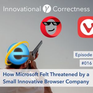 #016: How Microsoft Felt Threatened by a Small Innovative Browser Company /w Jón S. von Tetzchner