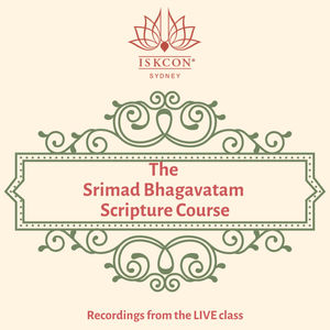 The Srimad Bhagavatam Scripture Course
