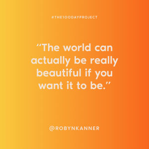 #The100DayProject with Adam J. Kurtz + Robyn Kanner