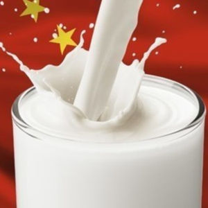 Milk in Chinese language. 