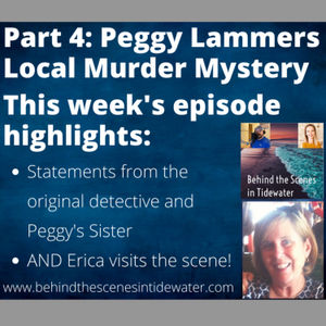 Peggy Lammers Murder Mystery. Unsolved and Local Homicide remains unsolved. Part 4