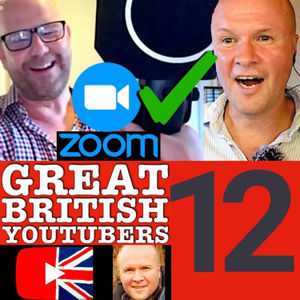 How to record Zoom calls for YouTube? HOME STUDIO TOUR Great British YouTubers Podcast Neil Mossey 012