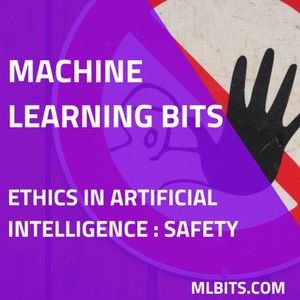 Ethics in Artificial Intelligence : Safety