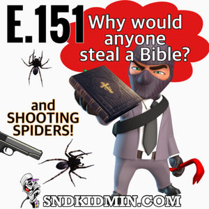 SND E.151 - Why Would Anyone Steal a Bible? and Shooting Spiders