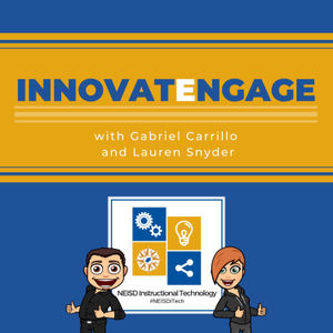 <p>In episode 11 of the NEISD InnovatEngage podcast, Gabriel and Lauren are joined by Instructional Technology Specialist Chad and teacher Melissa to talk about their participation in the new Inspiring Innovators cohort. We have a special surprise guest appearance as well that you will not want to miss! The energy that they bring to the table is infectious and will have you excited about teaching again!</p>
<p><strong>Connect with Instructional Technology</strong></p>
<p><a href="https://twitter.com/NEISDiTech"><u>Instructional Technology Twitter</u></a></p>
<p><a href="https://www.instagram.com/neisditech/"><u>Instructional Technology Instagram</u></a></p>
<p><a href="https://www.youtube.com/channel/UC59xaTLfum-AnB3YW3cX8AA"><u>Instructional Technology YouTube</u></a></p>
<p><a href="https://www.facebook.com/NEISDInstructionalTechnology"><u>Instructional Technology Facebook</u></a></p>
<p><strong>Connect with Melissa and Chad</strong></p>
<p><a href="https://twitter.com/KolendaSci"><u>Melissa’s Twitter</u></a></p>
<p><a href="https://twitter.com/chadbelfordITS"><u>Chad’s Twitter</u></a></p>
