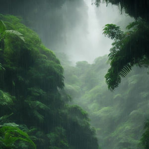 Thunder in the Rainforest - 10 Hours