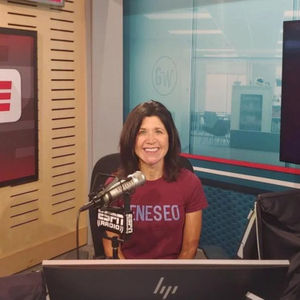 ESPN Sports Anchor Christine Lisi Live From ESPN Studios; Chris Mortensen, NFL Fans, ESPN History
