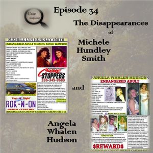 Episode 34 DISAPPEARED Michele Hundley Smith and Anglea Whalen Hudson