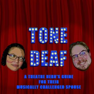 This week, K and Warren continue their Sister Act Double Feature with Sister Act 2! Warren tricks K into singing, Steven joins the recording session, and we learn about a new porn parody in this week's Tone Deaf!
Promo: Those Guys Over There
Get masks on our TeePublic!  https://www.teepublic.com/stores/tonedeafmusical?ref_id=13889
Join the Cast Junkie discord and help support indie podcasts at https://discord.gg/napQ3Cb. Follow us on Twitter, Instagram, and Facebadger @ToneDeafMusical for some dank theatre memes, check out the patreon at https://www.patreon.com/tonedeafmusical and visit our website, tonedeafmusical.com!