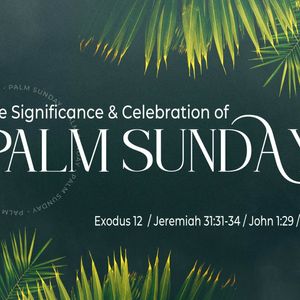 Palm Sunday - 3/24/24
