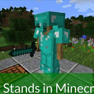 OMGcraft How to Make and Use Armor Stands in Minecraft 1.8