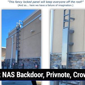 SN 969: Minimum Viable Secure Product - Dlink NAS Backdoor, Privnote, Crowdefense