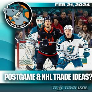 Teal Tinted Glasses - Barracuda vs. Firebirds and Sharks Trade Proposals
