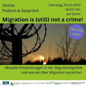 Migration is (still) not a crime!