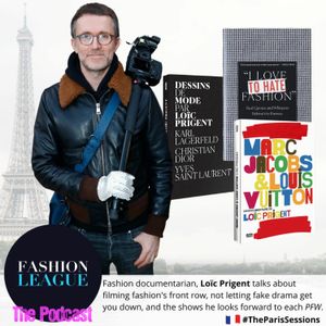 Loic Prigent Filming Fashion's Front Row & Behind The Scenes