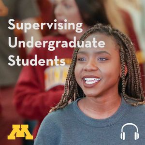 SDC Podcast - Supervising Undergraduate Students