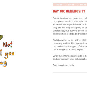 Day 99: Generosity