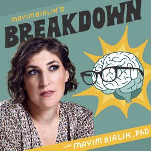 What are the effects of love on the brain?
Can ADHD worsen as we age?
Why do we crave certain foods at certain times?
How do I know when I've outgrown my relationship with my therapist?

Mayim answers these questions and MORE on another episode of Ask Mayim Anything!

SHE BREAKS DOWN:
- "Stuck Song" Syndrome, AKA "Earworms"
- The correlation between head injuries and mental illness (including treatments to help!)
- Sensory Processing Disorder and when to seek support for it
- The differences between hyper- and hyposensitivity
- Why oxytocin can lead to attachment
- The effects of low levels of serotonin

PLUS we have a SPECIAL GUEST this episode.....

Nurture Neuroscientist, Infant Sleep Educator, & Doula Dr. Greer Kirshenbaum joins us to explain how breastfeeding promotes the bond between parent and child, and her TOP 5 REASONS your baby isn’t sleeping!

Mayim also tackles your ADHD questions, from why more women are being diagnosed with ADHD to the causes of exacerbated ADHD symptoms.

She also reflects on her animated voiceover roles and the risks of being friends with your therapist.

TUNE IN to see if your question was answered this episode!!!