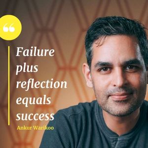 #65 Unlocking Creativity with Ankur Warikoo – A Deep Dive into Becoming a Content Factory, Overcoming Resistance, and Mastering Reflection, Active Thinking, and Constraints in Creative Processes