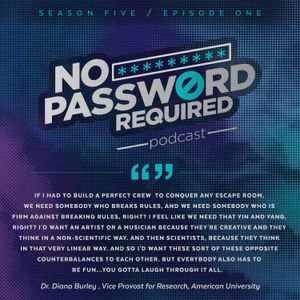 No Password Required Podcast Episode 46 — Dr. Diana Burley