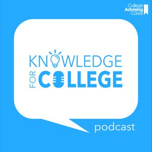 Welcome to Knowledge for College, a weekly podcast hosted by Nicole Farmer Hurd, Ph.D., College Advising Corps founder and CEO.

In Episode 9, Dr. Hurd speaks with Ryan McBride, former CAC adviser with the Michigan College Advising Corps and current College Access Coach at New Tech Network, and Ebonie Williams, former CAC adviser with the Carolina College Advising Corps and current Senior Director of Post-Secondary Program and Partnerships at One Goal. Williams is one of the "Original Four" that pioneered the Carolina College Advising Corps back in 2007.

To learn more about College Advising Corps' mission to increase the number of low-income, first-generation, and underrepresented students entering higher education, visit https://collegeadvisingcorps.org.

To subscribe to our video podcasts, https://youtube.com/playlist?list=PL4oBWUL1Sk9q5gcFkFL8nwNJV2AMgZcx8.