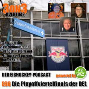 3on3-S05-15 - E66 - Die Playoffviertelfinals der DEL