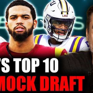 Clay REVEALS Picks For Top 10 NFL Mock Draft
