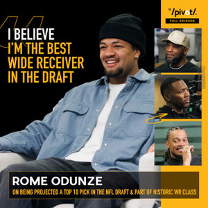 Rome Odunze: A projected Top 10 NFL Draft Pick believes he's the best WR in the class that includes Marvin Harrison Jr & Malik Nabers, He talks QB Michael Pennix Jr's hidden talents, his Nigerian roots & working on a family farm shaped him 