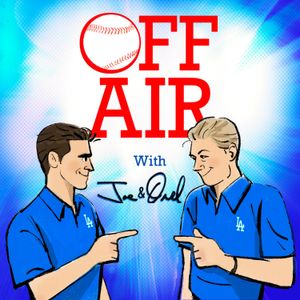 Joe and Orel are joined this week by Dodgers starting pitcher Dustin May, who fills the guys in on what it's like growing up in Justin, TX and how he went from barely being recruited out of high school to a Rookie of the Year candidate at age 22. Dustin also shares his favorite ice cream flavor and gives his thoughts on Orel choosing oatmeal as one of his top cereals. Dave Roberts then joins to talk about the emotional series last week in San Francisco and share a little behind-the-scenes of how those conversations went down. He also talks about the status of the team post-trade deadline and what they're looking for over the final month of the season. All three then go over their "top four ice cream flavors" as well as the best thing they saw this week. Finally, Joe and Orel close with mailbag questions about the Alumni Game and what type of baseball player Joe was in high school. All that and more on Episode 21 of Off Air with Joe and Orel!

      
 
To learn more about listener data and our privacy practices visit: https://www.audacyinc.com/privacy-policy
  
 Learn more about your ad choices. Visit https://podcastchoices.com/adchoices