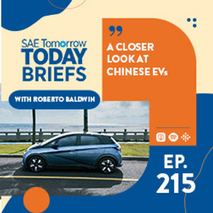 215. BRIEFS: A Closer Look at Chinese EVs