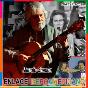 Con un guitarrista profesional &#8220;compás&#8221; de los mejores músicos Iberoamericanos: Manolo Chacón Bravo.