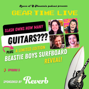 Slash Owns How Many Guitars?? Plus: Beastie Boys Surfboard Reveal! It's Gear Time Live!