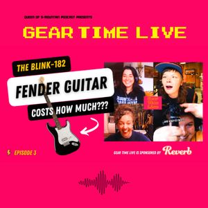 Deadly Amps, Blink-182 Signature Guitar, and Fender Fuzz Pedals - QOSM podcast presents Gear Time Live!