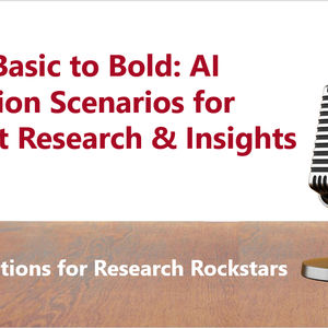 From Basic to Bold: AI Adoption Scenarios for Market Research & Insights Professionals