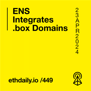 ENS Integrates .box Domains