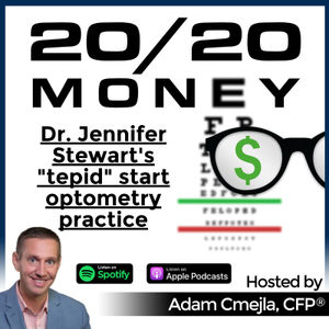 Dr. Jennifer Stewart's "tepid" start optometry practice: the power of vision & intentionality, the importance of an ideal patient avatar, and reconciling business risk with a conservative personality