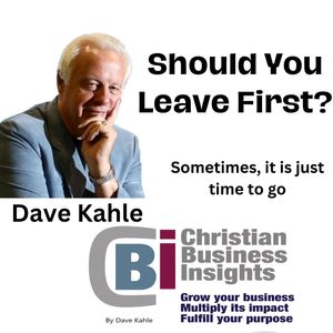 Should You Leave First?