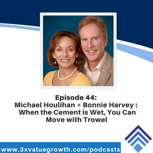 Interview with Michael Houlihan and Bonnie Harvey: When the Cement is Wet, You Can Move with Trowel