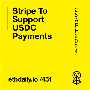 Stripe To Support USDC Payments