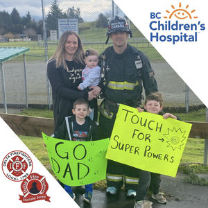 Reid: Delta Firefighter's Marathon in Full Gear for B.C. Children's Hospital