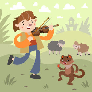The Boy and the Violin-Storytelling Podcast for Kids:E265