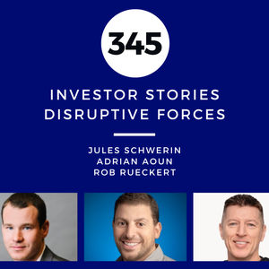 Investor Stories 345: Disruptive Forces (Schwerin, Aoun, Rueckert)