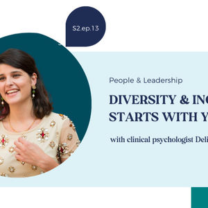 Diversity and inclusion starts with yourself, Delia Mensitieri