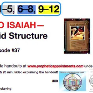 EP 37 Isaiah 1-12 The Key to Isaiah - Bifid Structure with Amazing Graphics-Come Follow Me