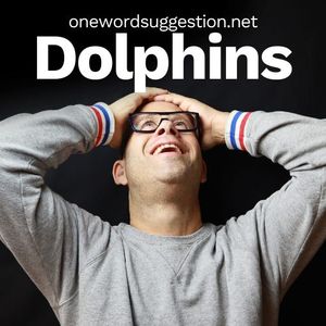 One Word Suggestion: Dolphins